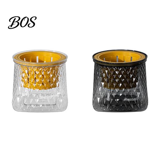 Self Watering Planter for Indoor Plants, Transparent Hydroponic Planter, Decorative Clear Glass Planting Basket Flowerpot with Wick Rope Home