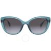 Armani Exchange Grey Gradient Cat Eye Ladies Sunglasses Ax4111su 82908g 54