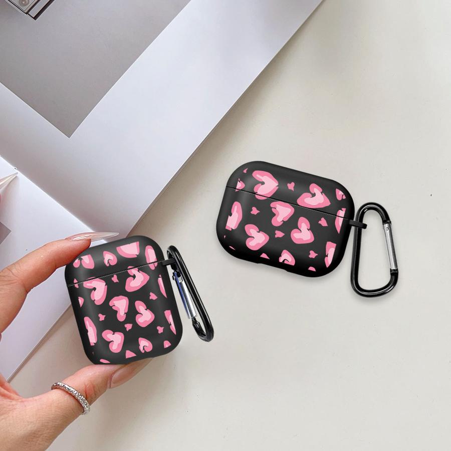 Чехол для наушников с принтом розового леопарда Чехол-кейс Для Airpods Pro2 2 Pro 3 Pro3 4 1