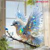 Two Dimensional Beautiful Bird Acrylic Living Room Courtyard Pendant Holiday Scene Decoration Pendant Gift