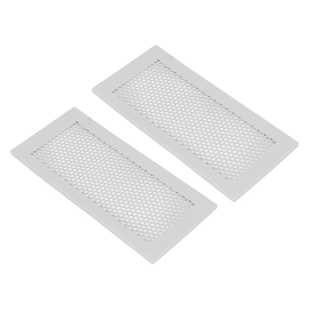 2pcs Baby Proofing Vent Covers Protective Silicone Safe Vent Covers for Home Floor Grey