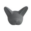 Настенный крючок Французский бульдог 3D Голова бульдога Крючок для одежды Декоративная ключница Настенный крючок для собаки для прихожей спальни