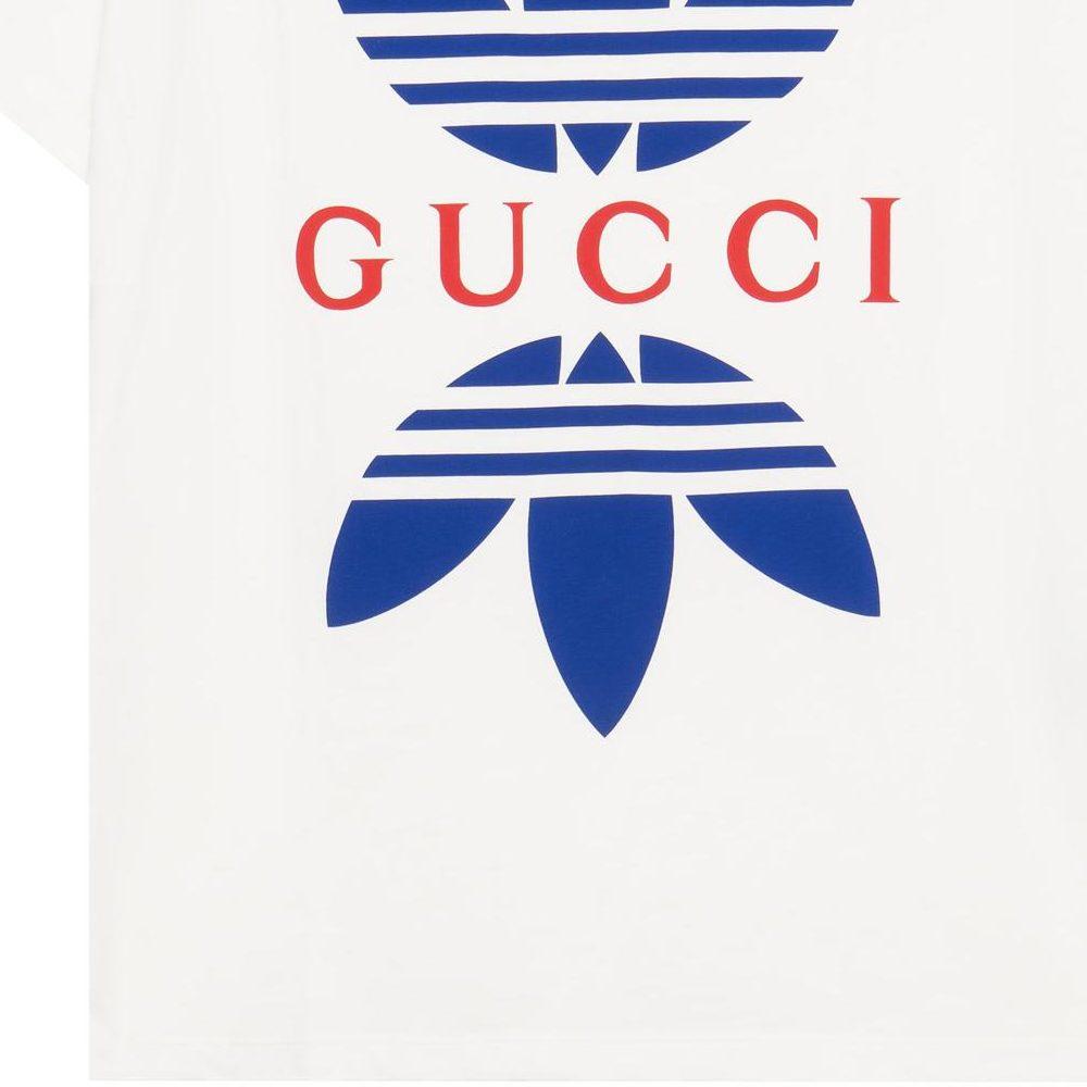 Gucci X Adidas хлопковая футболка из джерси 548334-XJEMJ-9280