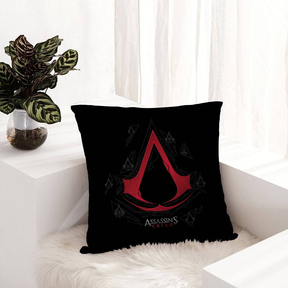 A-Assassins C-Creed Gaming Lucky Dragon Pillow Cover Sofa Cushion Cover Home Room Decoration Children Gift