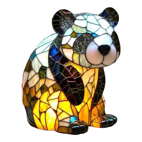 LED Night Light Soft Warm Glow Energy-Saving Battery Powered Animal Shaped Bedside Lamp Table Light Decor