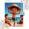 Disney Алмазная живопись своими руками 5d полный алмаз Лука вышивка крестом алмазная гостиная спальня декоративная картина