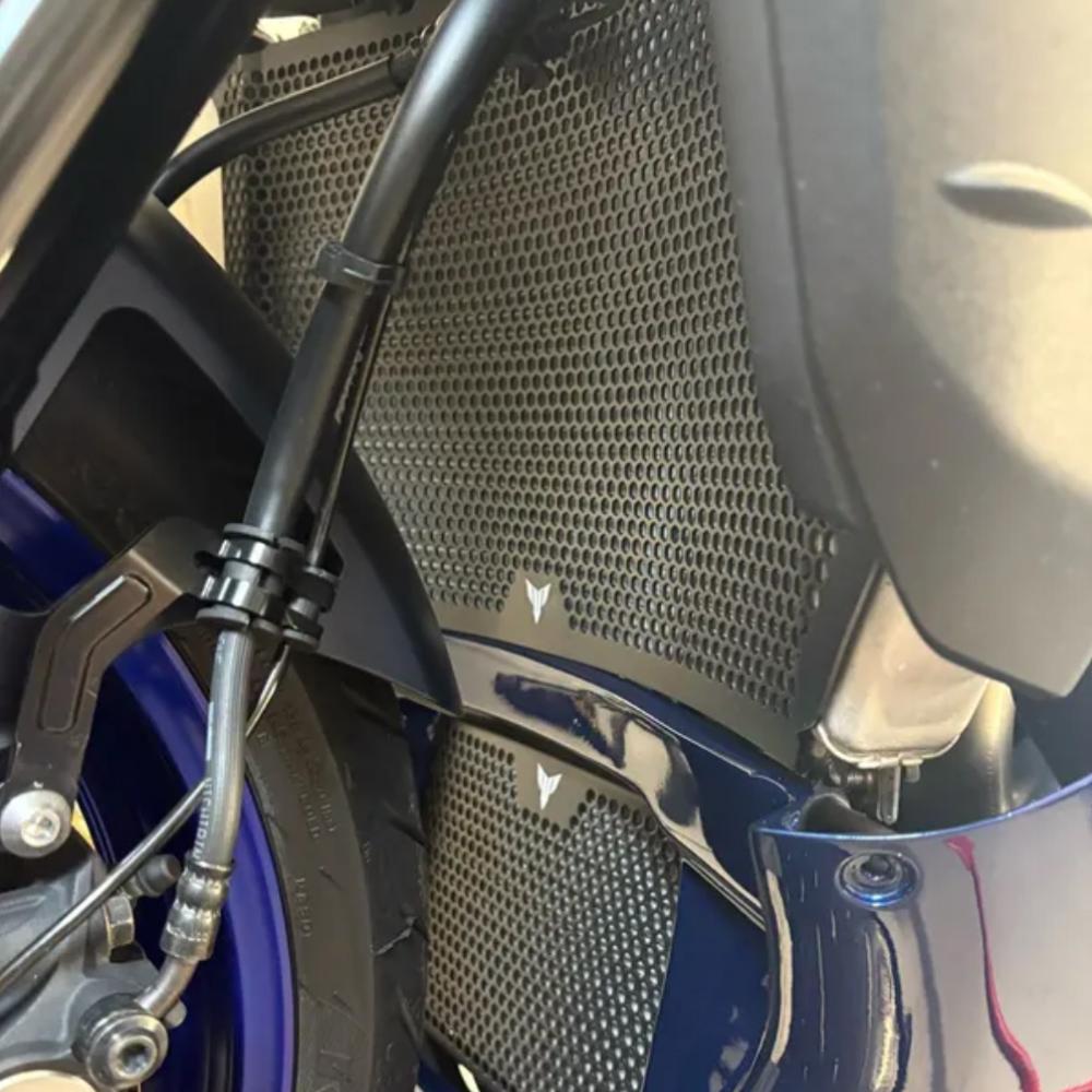 For Yamaha MT-10 MT10 MT 10 FZ10 FZ 10 FZ-10 2016-2025 2024 Motorcycle Radiator Grille Guard Oil Cooler Cooling Cover Protection