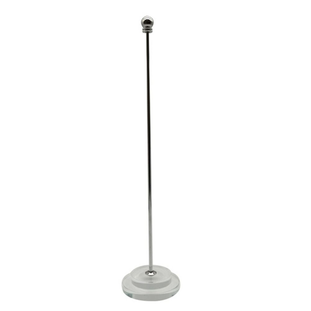 Nail-Free Desktop Flag Holder Metal Flagpole Simple Flags Display Stand  Meeting Room