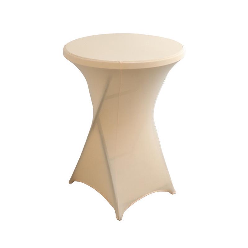 Эластичная круглая скатерть для банкетных или коктейльных столов