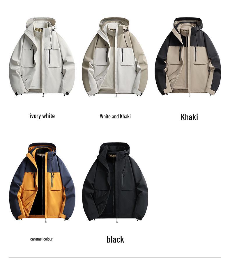 Универсальная альпинистская куртка BMW 3-в-1 с индивидуальным логотипом - Верхняя одежда для осени/зимы для 4S-магазина или командной спецодежды