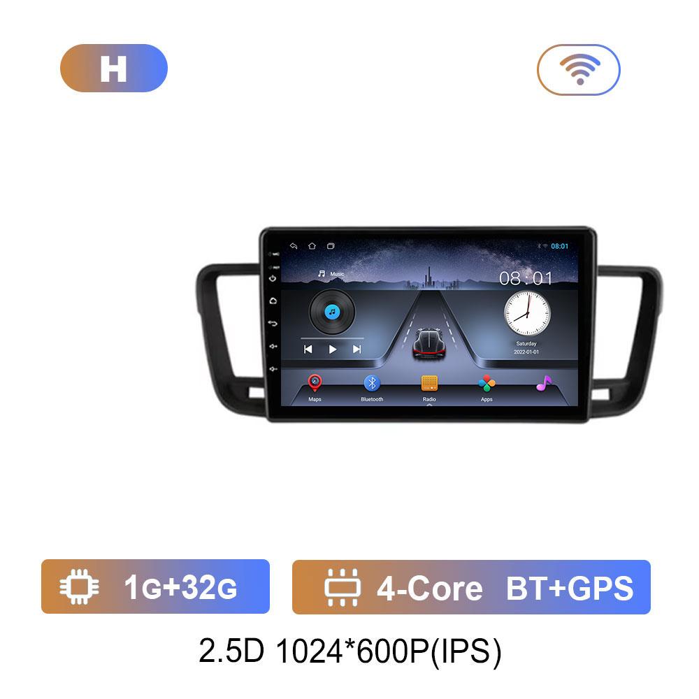 Автомагнитола Android 14 для Peugeot 508 2011 - 2018 GPS Мультимедийный плеер Навигация Стерео DSP BT Головное устройство Аудио 4G Вентилятор охлаждения