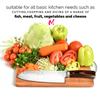 Kitchen Knives Japanese Chef Knife Japanese Santoku Knives 7CR17 440C High Carbon Stainless Steel Meat Cleaver Slicer Knife