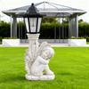 Angel Garden Roman Column Angel Outdoor Solar Light