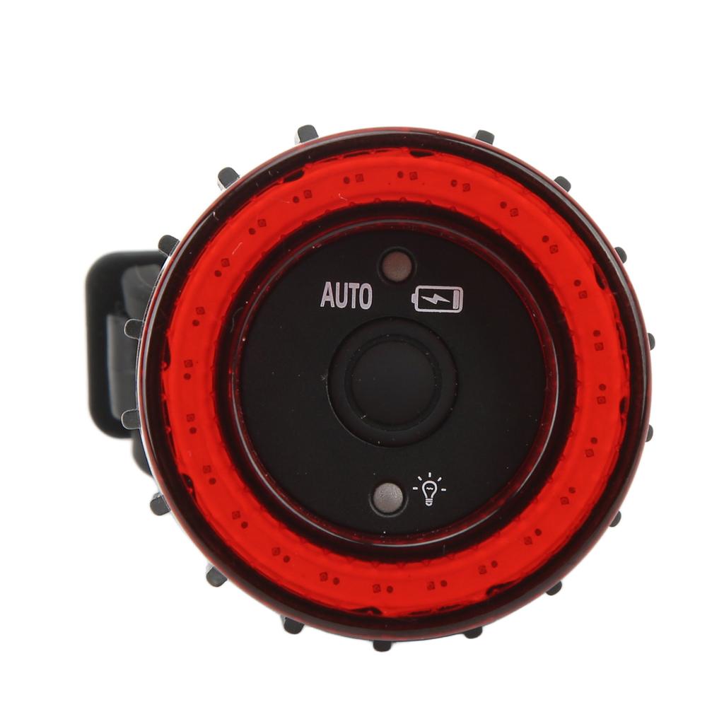 Smart Bike Tail Light USB Charging IPX5 Waterproof Small Sensing Brake Rear Light for Road Mountain