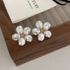 Retro Pearl Earrings Ear Studs Irregular Earrings Sweet Flower Earrings Studs  Unisex