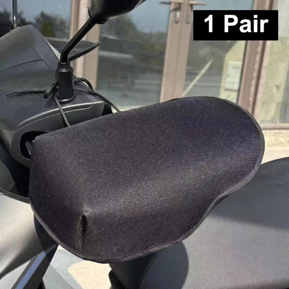 Heat Shading Motorcycle Handlebar Muffs Sun Protection Riding Hand Covers