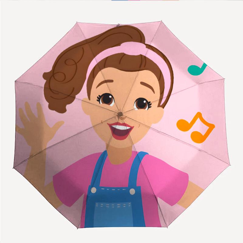 Ms Rachel Fashionable Automatic Opening/Closing Folding Umbrella. Portable and Foldable, Ideal for Gift, Travel, and Daily Use.