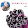 Nail Art Stamp Pen Set 15Pcs Flower Nail Stamp Pen Kit Easy To Use Nail Stamper with Different Patterns Portable Nail Art Tool for Women