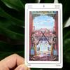 12*7cm 78 Pcs Sacred Sites Tarot Colorful Tarot Cards Connect with The Age-old Wisdom of Temples, Shrines, and Sacred Places