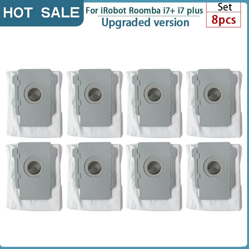For iRobot Roomba I7+ I7 Plus E5 E6 E7 S9 S9+ Dust Bag Accessories Robot Vacuum Cleaner Bags Replacement Dirty Bags Spare Parts