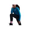 Nike Спортивная футболка с длинным рукавом и круглым вырезом с логотипом, детские топы FZ4946-301