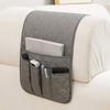 Large Capacity Bedside Storage Bags Non-Slip Couch Armchair Hanging Storage Bag  Notepad