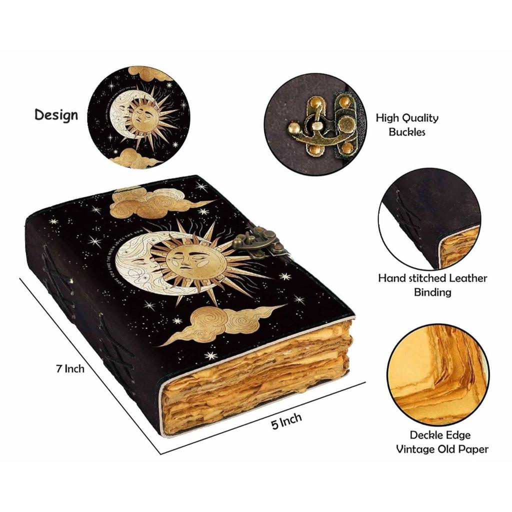Кожаный дневник, индивидуальный блокнот, винтажный журнал, ежедневник, блокнот