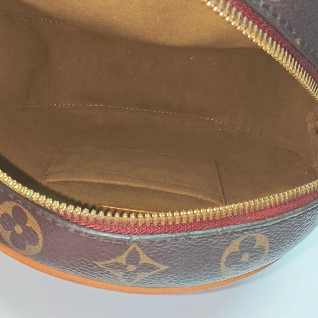 [Pre-Owned] Boite Chapeau Souple Monogram Coated Canvas Round Bag - Good #1D1SPG6