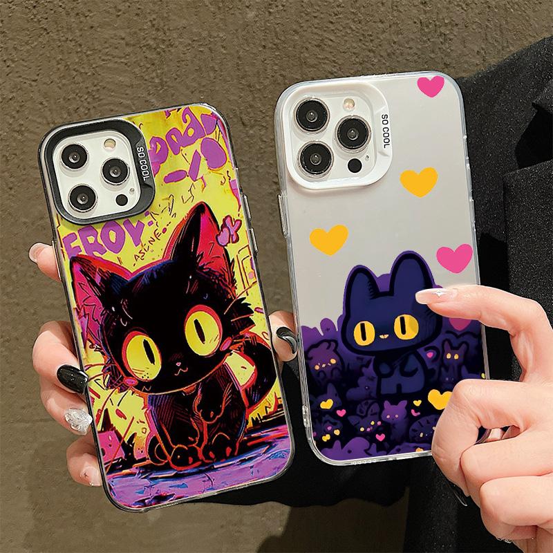 Силиконовый чехол для Vivo Y22 Y33S Y29 Y27 Y28 iPhone 17 16 15 14 13 12 11 Samsung A06 A16 A26 A36 A56 Чехол DIY Расписной Мультяшный Ударопрочный Бампер для Телефона