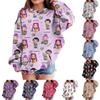 Sweatshirts For Teen Girls Hoodies Long Sleeve Drawstring Pullover Cute Printed Hoodie Top