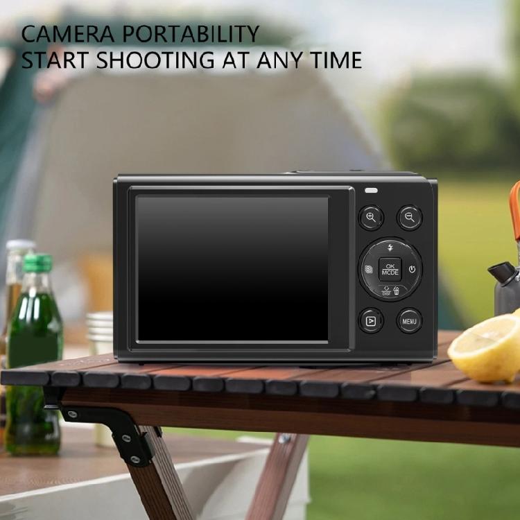 80MP Travel Camera 5K Double Screen Operation 18X Digital Zooming Function WiFi Connectivity Builts in Flashing