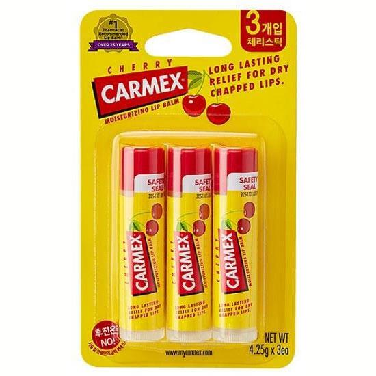 Увлажняющий бальзам для губ Carmex вишневый стик 4,25 гX3