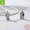 Building Jewelry Diy Pendant String Decoration, Big Ben S925 Sterling Silver Bracelet Beaded.