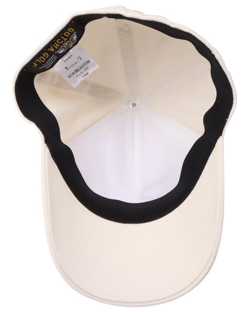 Резиновая подкладка, легко регулируемая кепка, один размер, подходит большинству головных уборов, кепка для гольфа для мужчин и женщин 243GG8703, белый F [Gotcha Golf]