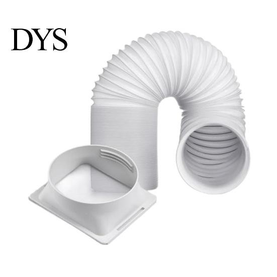 Heat Resistant Air Conditioner Hose Portable Exhaust Hose, 5.9 Inch Diameter Universal Replacement Duct High Temperature for Mobile AC Unit,