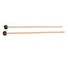 2PCS Glockenspiel Mallet Rubber and Solid Wood 16.5 Inch Long Tongue Drum Mallet