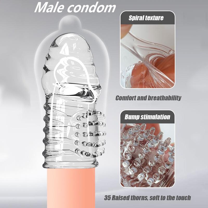 Многоразовый удлинитель пениса, кольца для члена, задержка эякуляции, презервативы для пениса, рукав для члена, насадка на головку, увеличение, секс-игрушки для мужчин