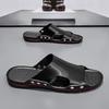 Мужские модные тапочки Летняя уличная обувь Мужские нескользящие, с защитой от запаха, повседневные, для улицы, пляжные туфли Классические универсальные тапочки