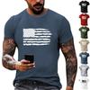 Men's Independence Day Printed Short-sleeved T-shirt