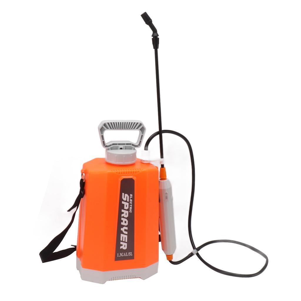 Battery Powered Sprayer with 3 Mist Nozzles Shoulder Mounted Multifunctional Electric Garden
