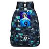 Haaland Inspired Lightweight Kids Backpack School Trendy Boys Girls Bookbag Football Fan Gear