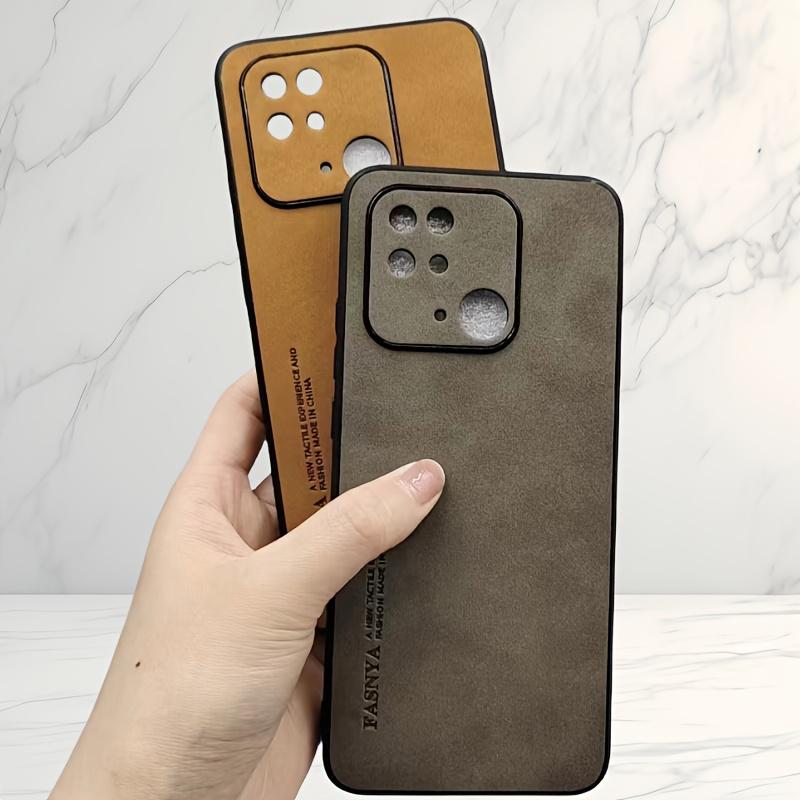 Роскошный кожаный чехол из овчины для Xiaomi Redmi Note 10 11 12 13 Pro 4g Plus 5g 14s Мужской задний противоударный чехол на 10c 12c 13c 14c