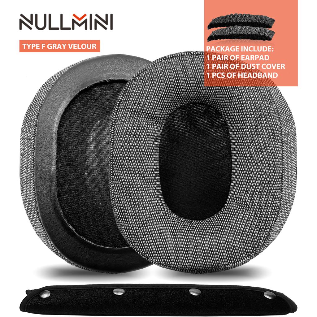 Nullmini Replacement Earpads for Rig Strix Go Headphones Cooling Gel Ear Pads Cushion Earmuffs Sleeve Headband