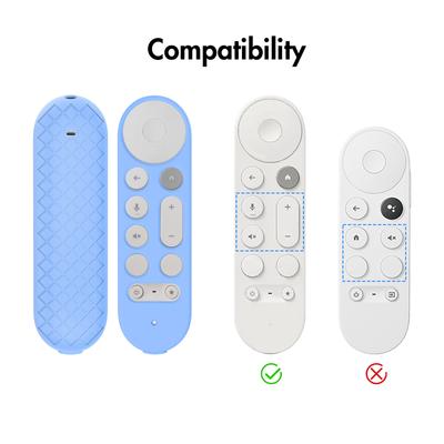 Силиконовый чехол для пульта ДУ для Google TV Streamer 4K 2024, прочный защитный чехол, надежный держатель