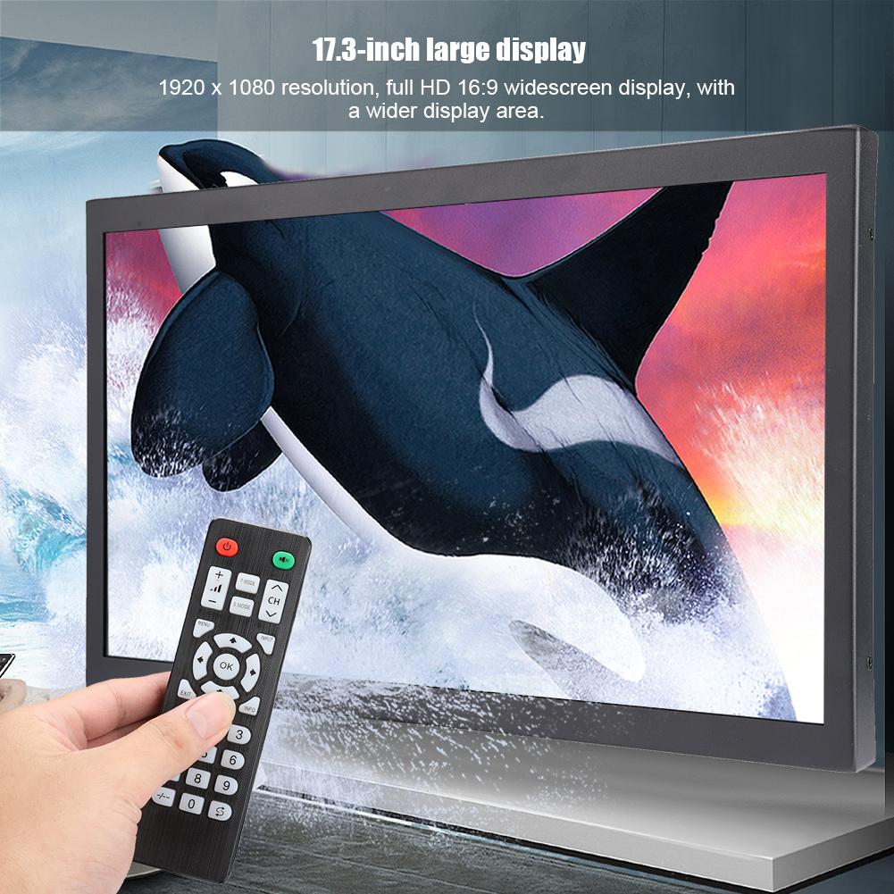 17,3-дюймовый сверхбольшой сенсорный дисплей 1920x1080 HD с входом HDMI/VGa/AV/BNc USB
