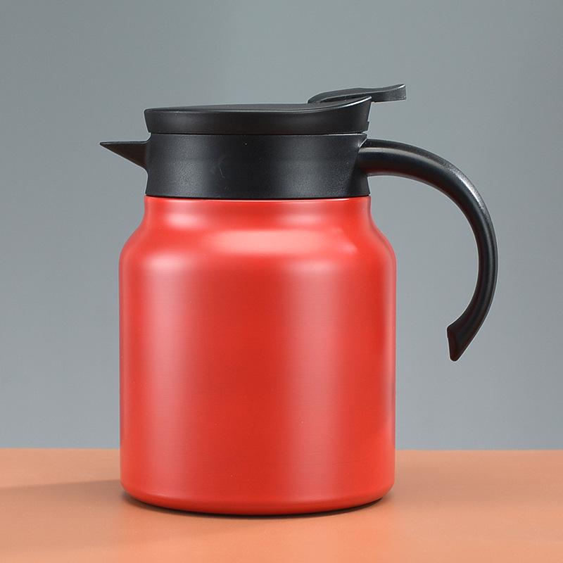 Large Capacity Insulated Stainless Steel Tea Infuser Kettle with Health-Supporting Stewing Pot