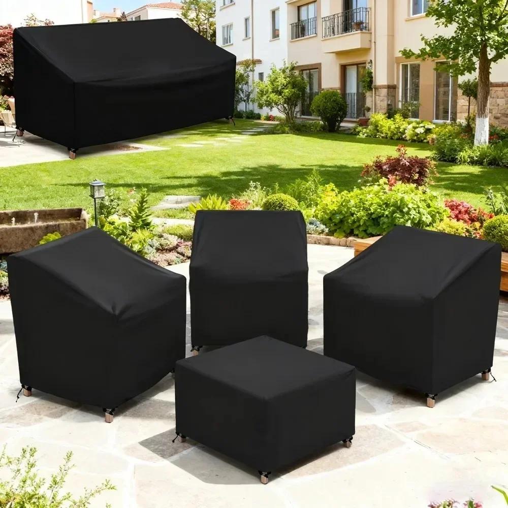 Водонепроницаемый прямоугольный чехол для уличного стола - Всепогодная защита для сада и патио