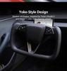 Hot Selling Tesla Model 3 Highland Steering Wheel, Alcantara/Nappa Leather Racing Style Handle Upgrade