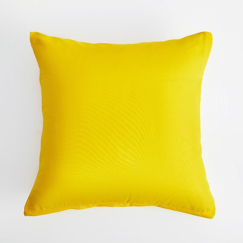 Однотонный отшлифованный чехол для подушки для диванов и гостиных