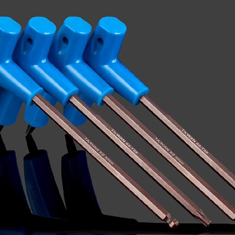 Шестигранный ключ с Т-образной ручкой, длинные рычаги, шестигранник с шаровым наконечником, инструмент-отвертка